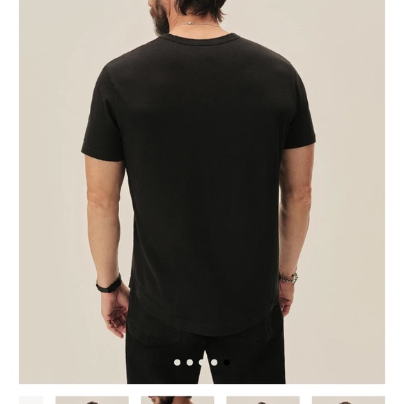 Buck Mason PIMA CURVED HEM TEE - Picture 3 of 8